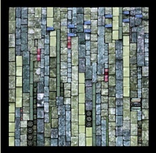 April by Jacqueline Iskander  Maplestone Gallery  Contemporary Mosaic Art