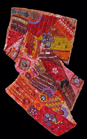"Red Tapestry" by Marian Shapiro