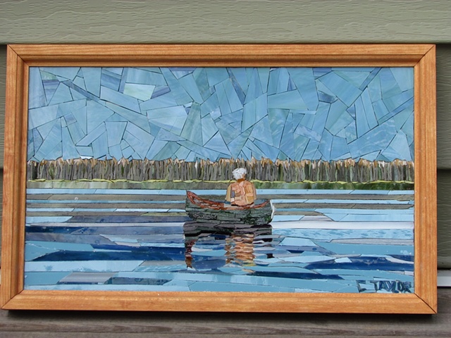 Mornng Solitude  ~  Maplestone Gallery  ~  Contemporary Mosaic Art