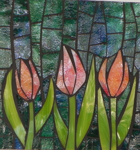 'Three Sisters' by Jean Loney  ~  Maplestone Gallery  ~  Contemporary Mosaic Art
