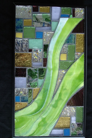 Riverscape Adult  ~  Maplestone Gallery  ~  Contemporary Mosaic Art