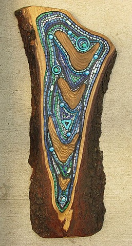 Maplestone Gallery  ~  Contemporary Mosaic Art  "Ripples"  by Gillian Swanink