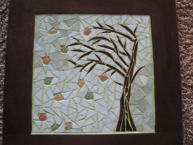 Whimsical Wind by Angie Lato ~ Maplestone Gallery ~ Contemporary Mosaic Art