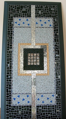 Maplestone Gallery ~ Contemporary Mosaic Art  ~ 'Continuity' by Cristina Ciloci
