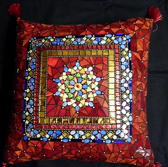 Simply Sheik by Sherry Moon  ~  Maplestone Gallery  ~  Contemporary mosaic art