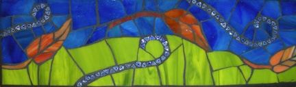 We're Free! by Christine Brallier  ~  Maplestone Gallery  ~  Contemporary Mosaic Art