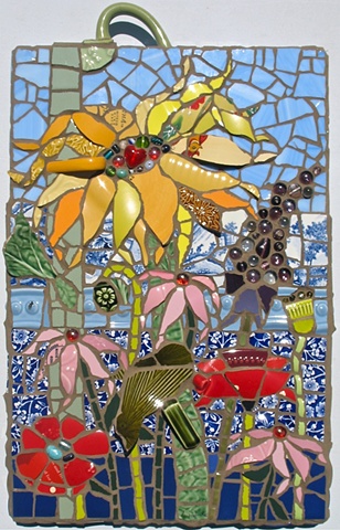 Gardenscape by Anja Hertle  ~  Maplestone Gallery  ~  We ship worldwide