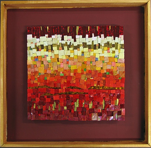 Aftermath by Marian Shapiro ~ Maplestone Gallery ~ Contemporary Mosaic Art