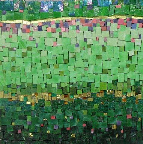 Field of Dreams lll by Marian Shapiro  Maplestone Gallery  Contemporary Mosaic Art