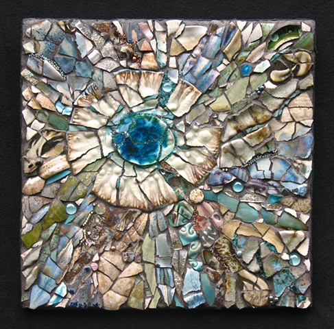 L'acceptation by Kathleen Jones  ~  Maplestone Gallery  ~  Contemporary Mosaic Art