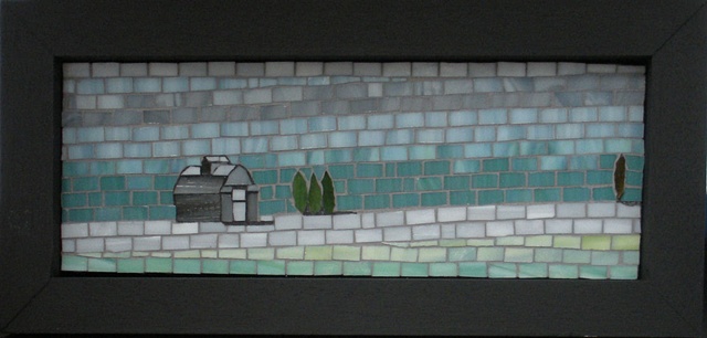 Driving South by Pat Mitchell  Maplestone Gallery  Contemporary Mosaic Art