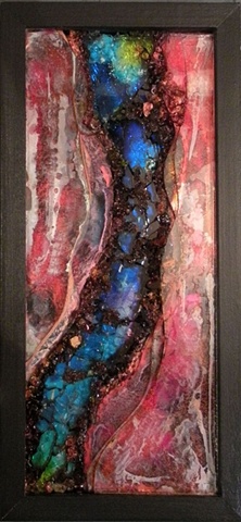 River Take Me by Pat Mitchell   Maplestone Gallery  Contemporary Mosaic Art