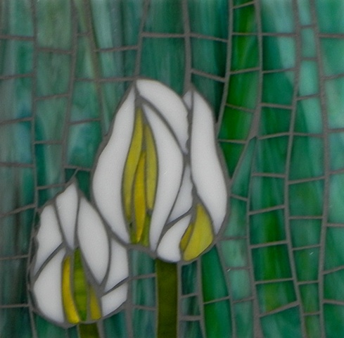 Spring Green by Jean Loney  ~  Maplestone Gallery  ~  Contemporary Mosaic Art