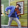 The Busker by Terry Nicholls