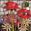 Floral Explosion with Coneflowers by Anja Hertle