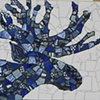 Blue Moose 2 by Donna Lieberman