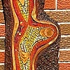"Red River Swirl" by Gillian Swanink