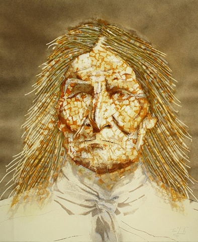 Geronimo in Sepia