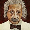 Einstein in Red