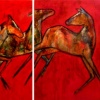 Unbridled (triptych) r4g2