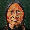 Sitting Bull in Green