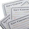 GIFT CERTIFICATES