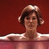 Figure With Red Background