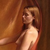 Figure With Copper  Background
