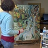 Me painting WaterFall