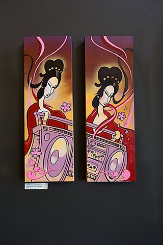 Geisha Twin Boomboxin'