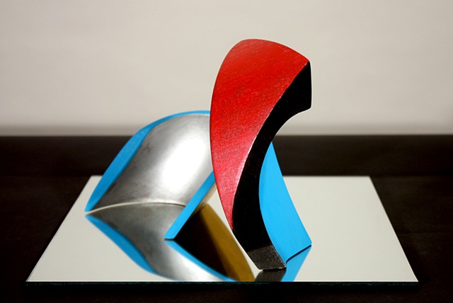 "Study With Wood and Paint No. 2"