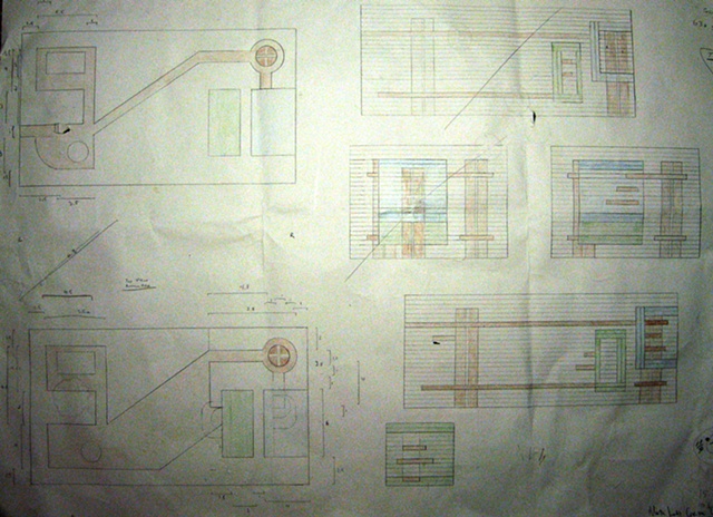 Sketch during North Lands Residency