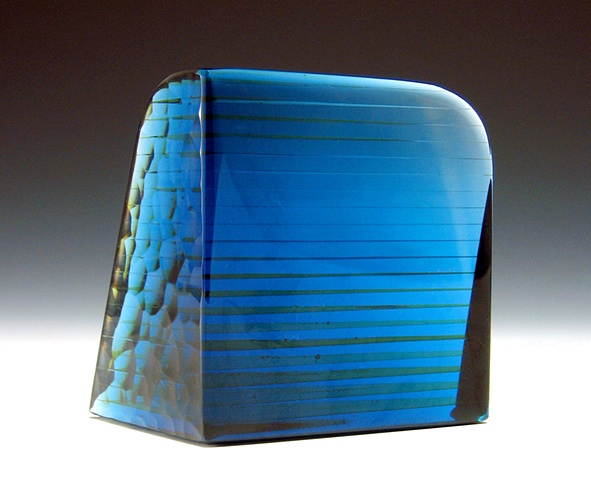 "Blue Fade With Battuto"