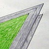Preliminary sketch for "Suspended Cable, Veranda Home"
