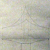 Preliminary sketches for "Radiation Shield Cross Section 12-A"