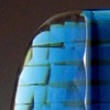 "Blue Fade With Battuto"