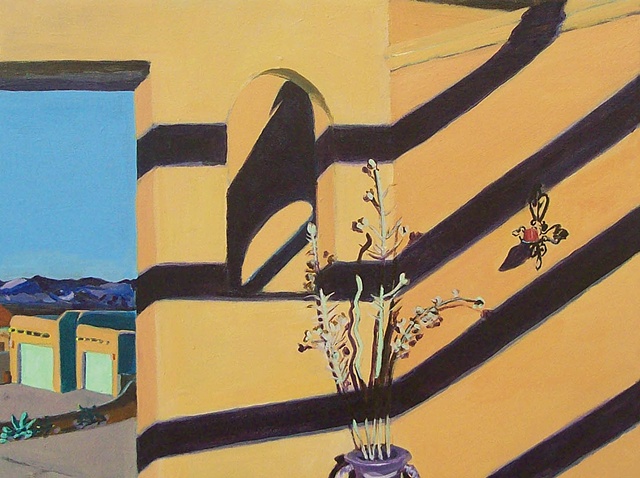 Southwest painting las cruces acrylic on canvas