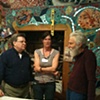 Isaiah Zagar & Friends in studio