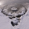 TRIPOD SPIN ON DOWEL LAKE IN WINTER 
