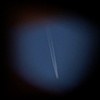 Siting a Dissipating Jet Exhaust Trail 