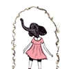 elephant girl