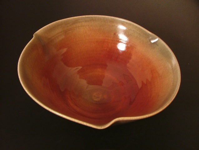 Large Homespun Wavy Bowl
