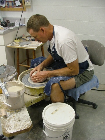 Randy Throws a Pot