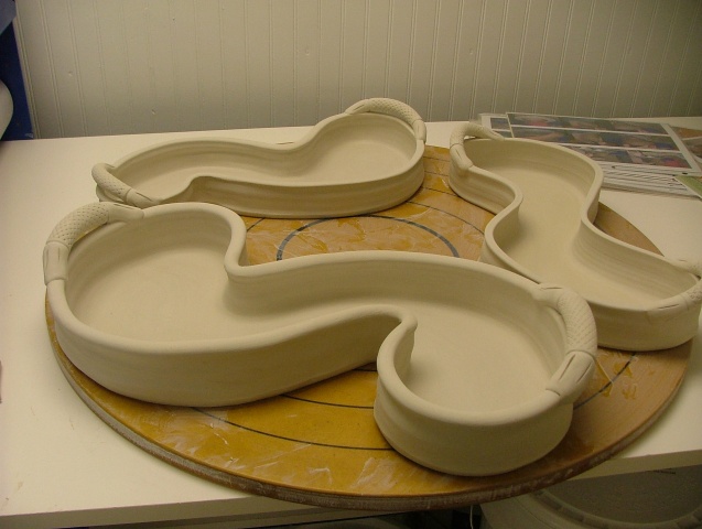 Pottery Begins to Dry