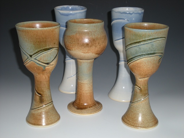 Assorted Wine Goblets