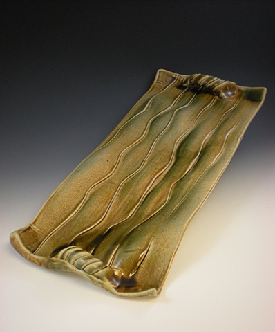 Speckled Sienna Serving Tray