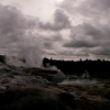 Geyser eruption