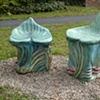 Outdoor Seating, Clagett-McLennan Library