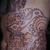 Left side, in progress.