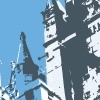 blue temple